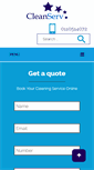Mobile Screenshot of cleanserv.co.za